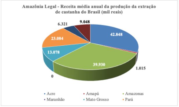 Com mais de R$ 128 milhões em 3 anos, Acre é líder em renda da produção da castanha-do-Brasil