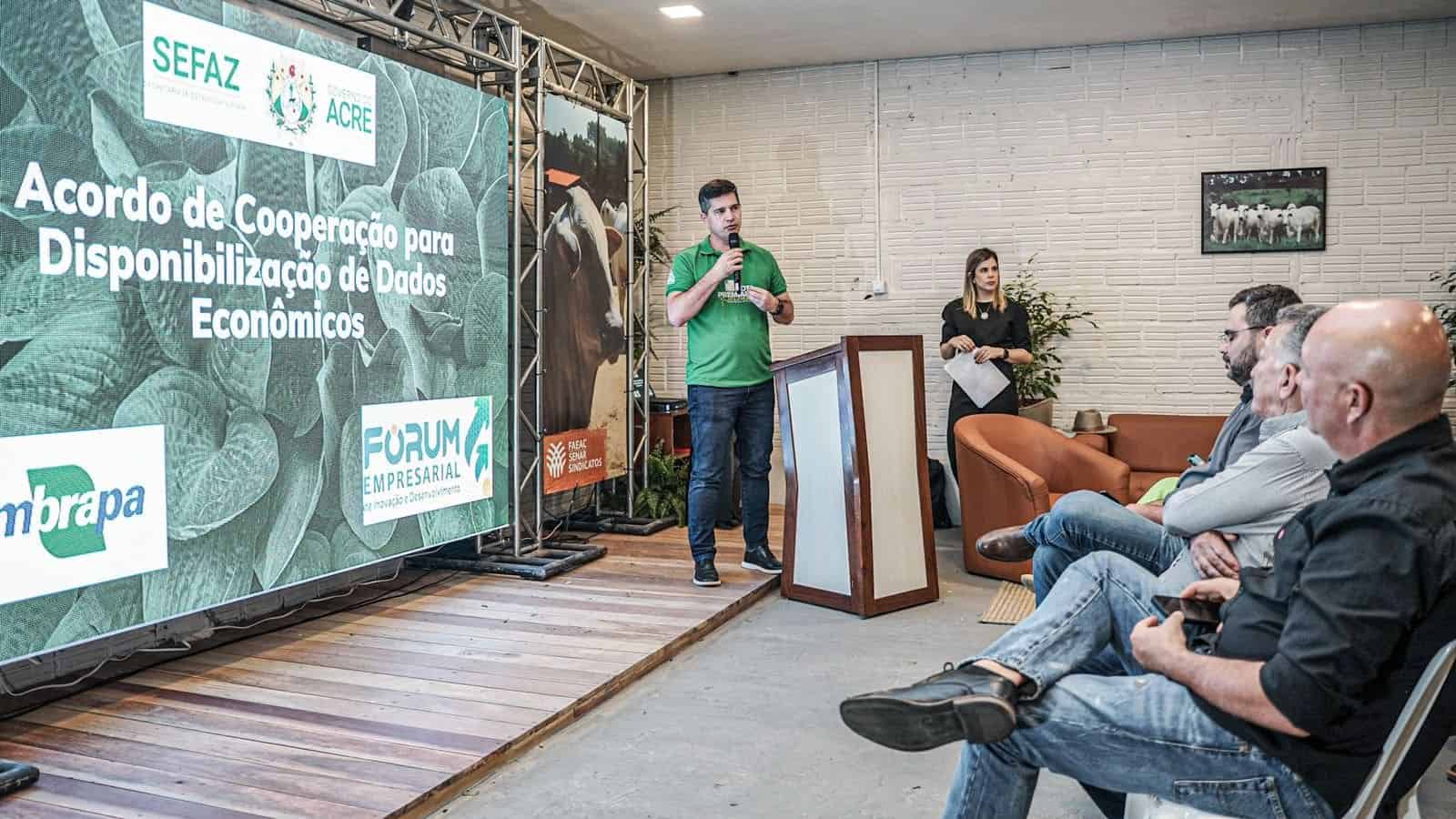 Na Expoacre, Estado e Fórum Empresarial do Acre lançam ferramenta de compartilhamento de dados para fortalecer desenvolvimento econômico sustentável | Cidade AC News – Notícias do Acre